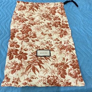 Gucci dust cover bag